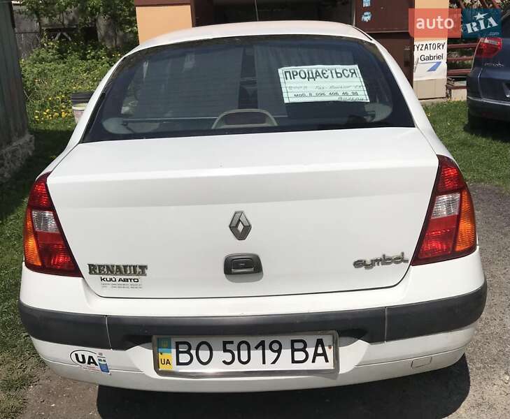 Седан Renault Clio 2003 в Тернополе фото 3 Седан Renault Clio 2003 в Тернополе