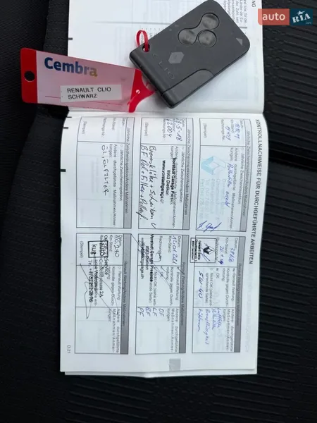 Хетчбек Renault Clio 2009 в Броварах документ