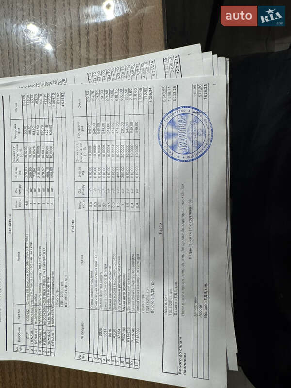 Грузовой фургон Renault Dokker 2014 в Корсуне-Шевченковском