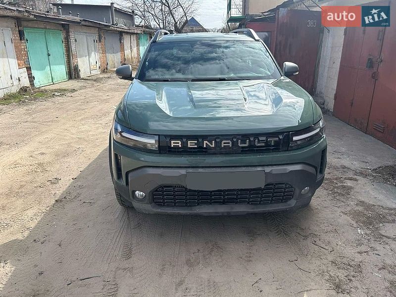 2025 Renault Duster, VIN VF1RJF01X74367991:plate — фото 1 (autoria)