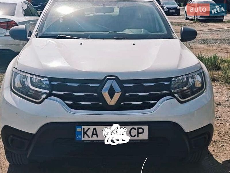 2021 Renault Duster, VIN VF1HJD20066927685:plate — фото 1 (autoria)
