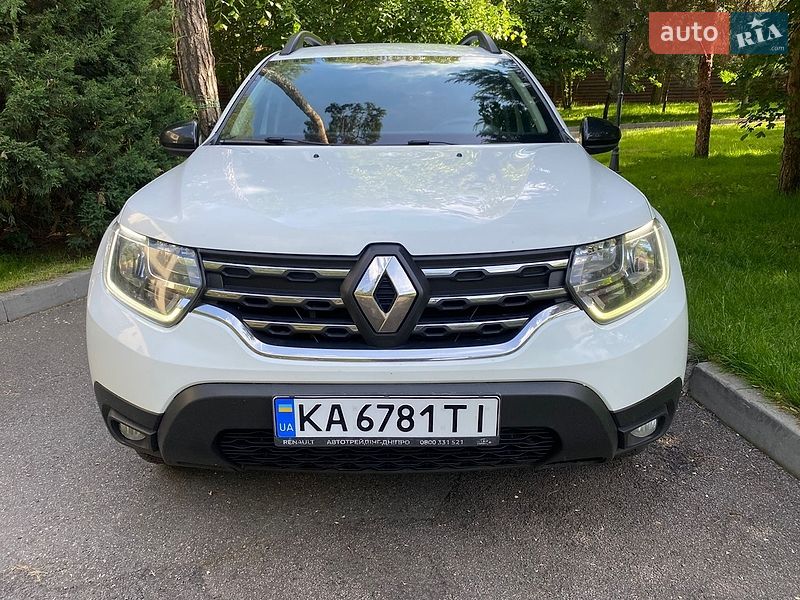 2021 Renault Duster, VIN VF1HJD40268570155:plate — фото 1 (autoria)