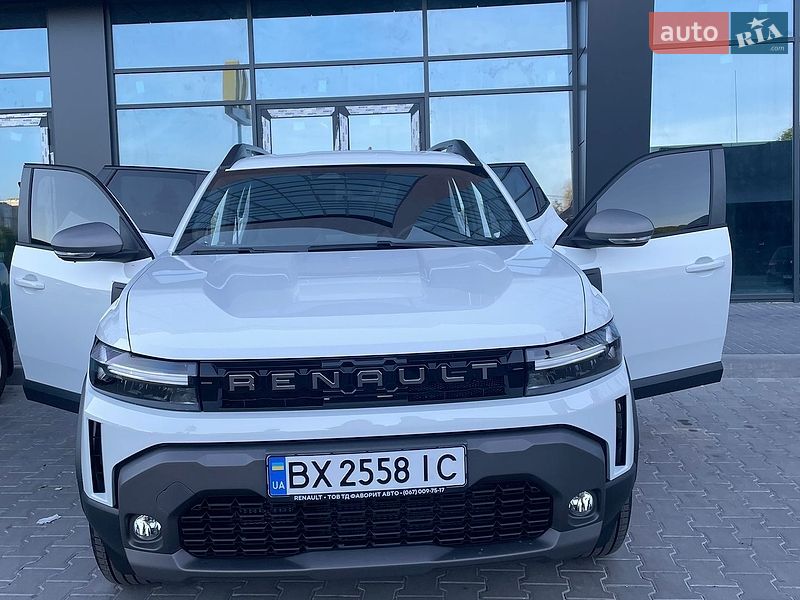 2025 Renault Duster, VIN VF1RJF01374855244:plate — фото 1 (autoria)