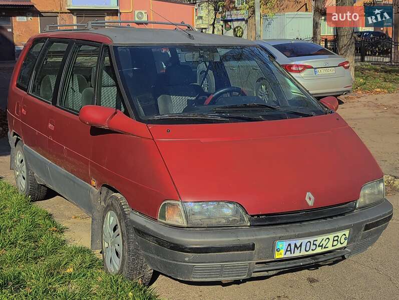 Минивэн Renault Espace 1992 в Коростене фото Минивэн Renault Espace 1992 в Коростене