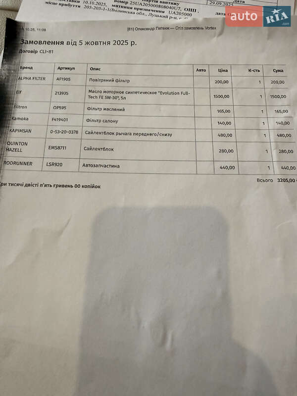 Мінівен Renault Espace 2015 в Луцьку