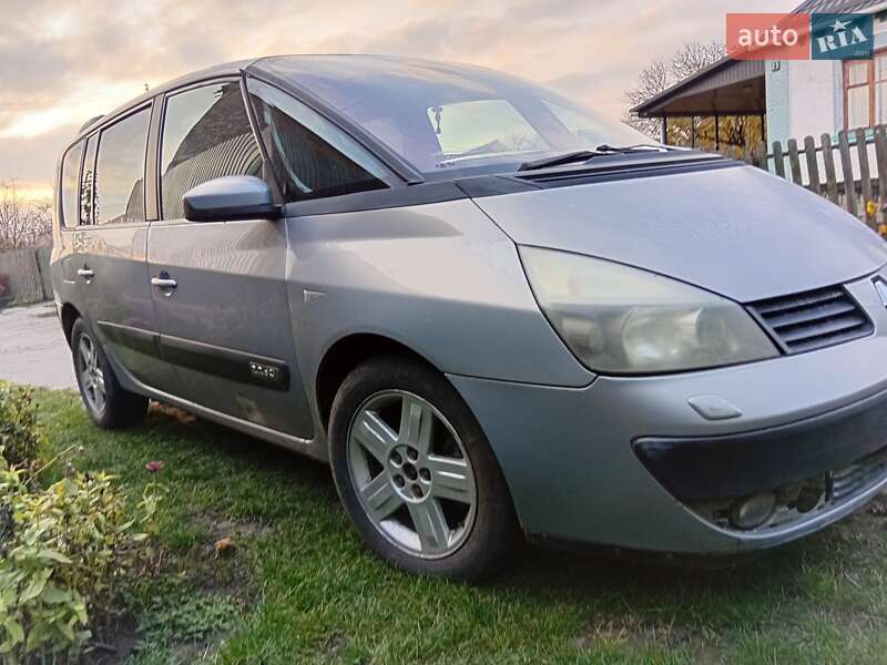 Мінівен Renault Espace 2002 в Ватутіному