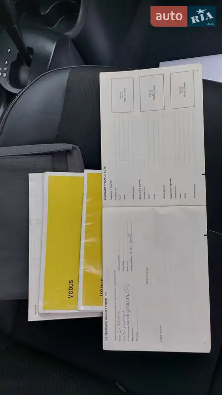 Микровэн Renault Grand Modus 2008 в Луцке документ