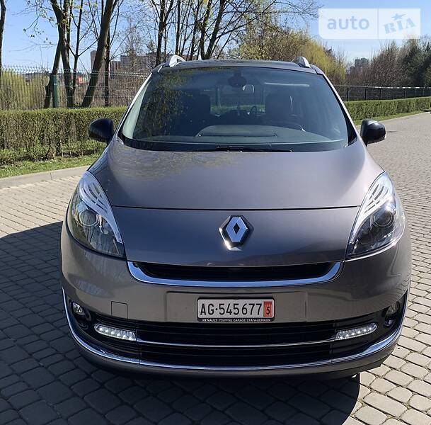 Мінівен Renault Grand Scenic 2012 в Луцьку фото 2 Мінівен Renault Grand Scenic 2012 в Луцьку