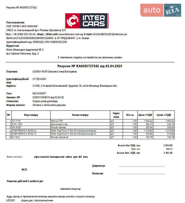 Мінівен Renault Grand Scenic 2005 в Вінниці