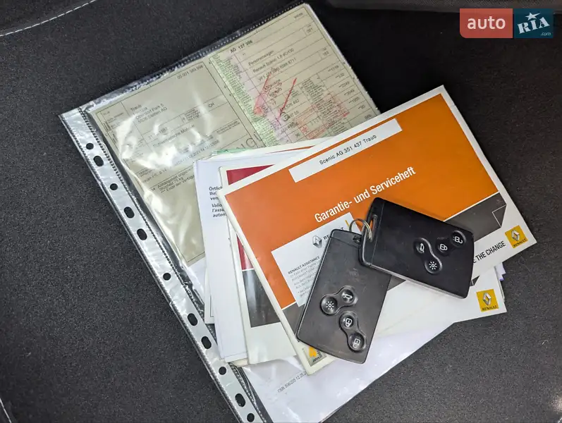 Мінівен Renault Grand Scenic 2014 в Луцьку документ
