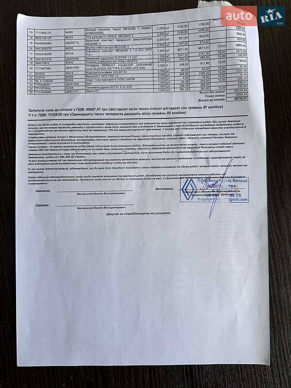 Мінівен Renault Grand Scenic 2012 в Дрогобичі