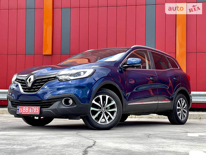 Внедорожник / Кроссовер Renault Kadjar 2016 в Киеве