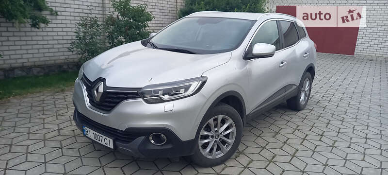 Внедорожник / Кроссовер Renault Kadjar 2017 в Кременчуге