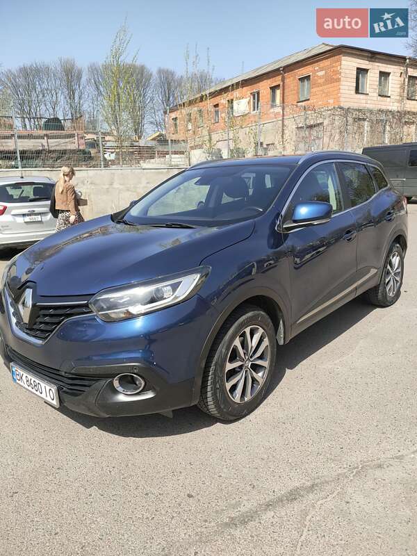 Внедорожник / Кроссовер Renault Kadjar 2016 в Ровно