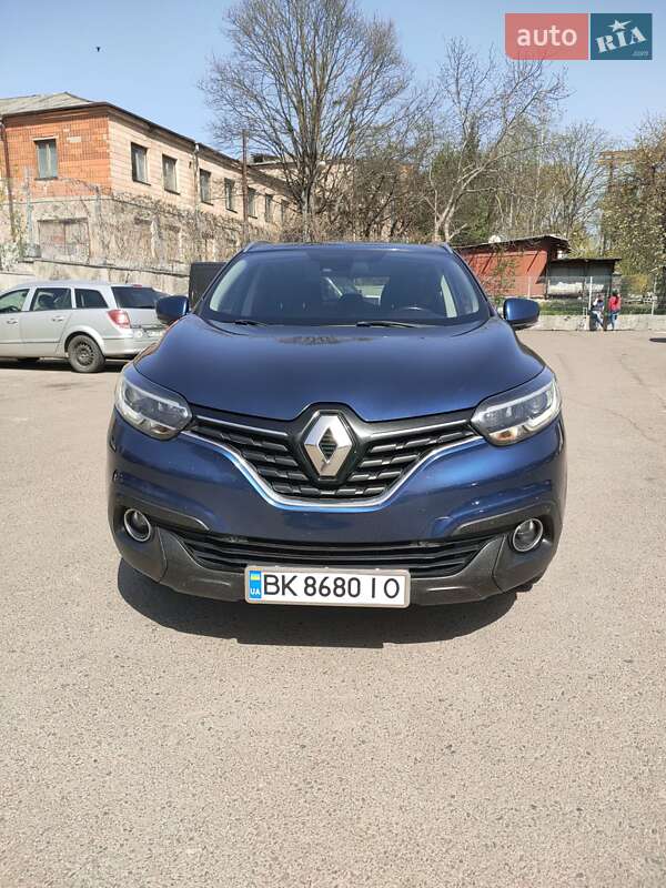 Внедорожник / Кроссовер Renault Kadjar 2016 в Ровно