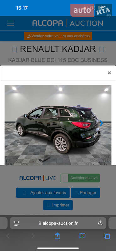 Позашляховик / Кросовер Renault Kadjar 2020 в Дубні