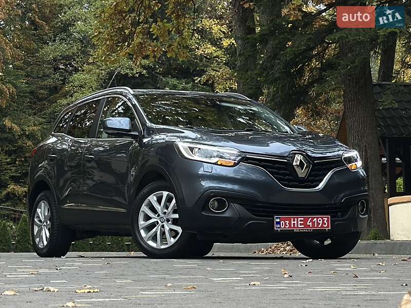Позашляховик / Кросовер Renault Kadjar 2016 в Дрогобичі