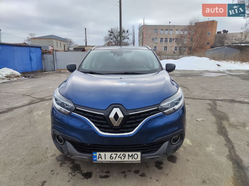 Позашляховик / Кросовер Renault Kadjar 2016 в Сумах