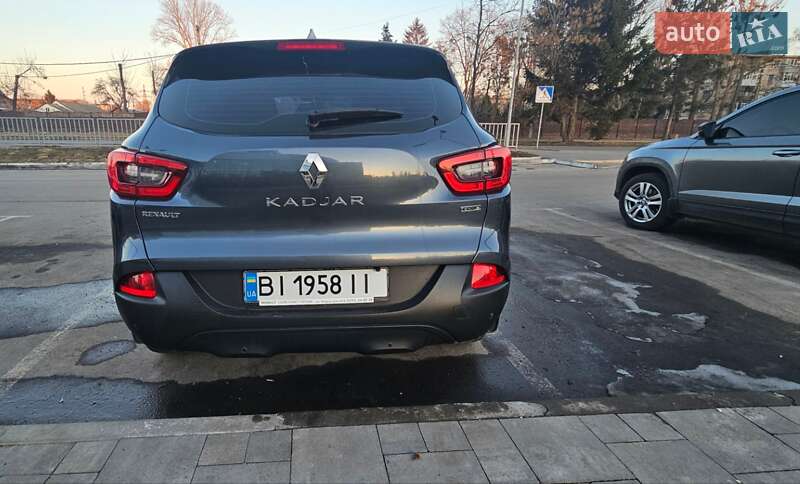 Внедорожник / Кроссовер Renault Kadjar 2016 в Полтаве