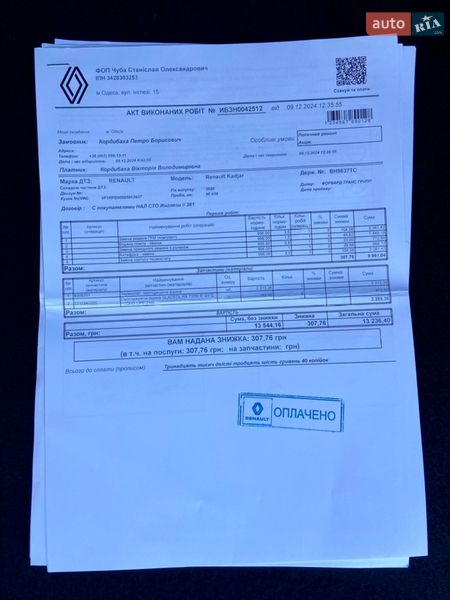 Позашляховик / Кросовер Renault Kadjar 2020 в Умані