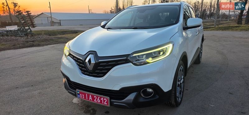 Позашляховик / Кросовер Renault Kadjar 2016 в Новоархангельську