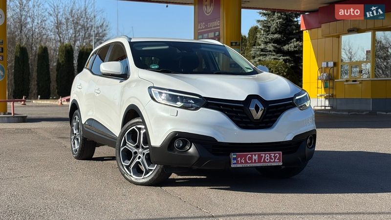 Внедорожник / Кроссовер Renault Kadjar 2017 в Млинове