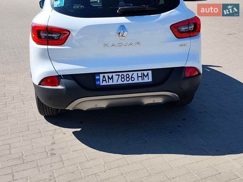 Внедорожник / Кроссовер Renault Kadjar 2015 в Житомире
