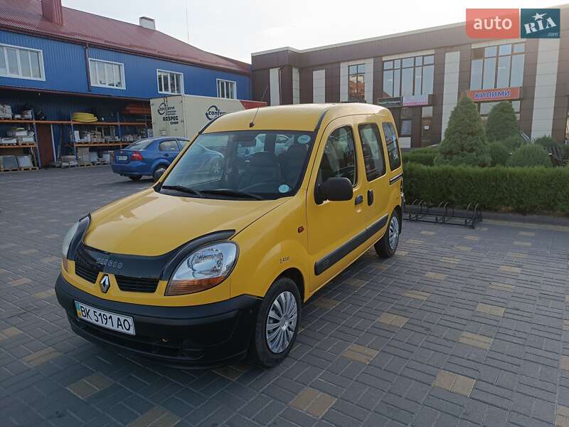 Минивэн Renault Kangoo 2003 в Рокитном