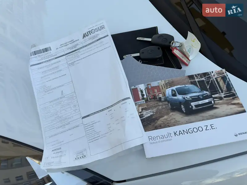 Минивэн Renault Kangoo 2018 в Виннице документ