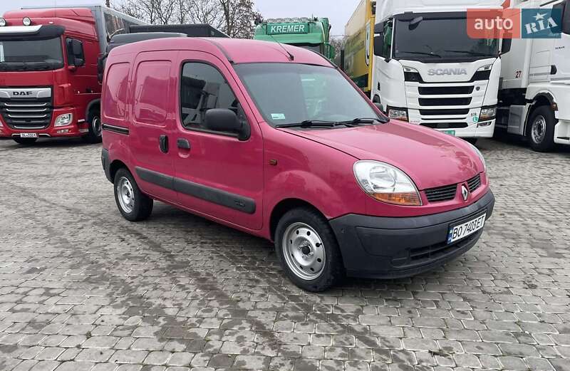 Грузовой фургон Renault Kangoo 2004 в Залещиках
