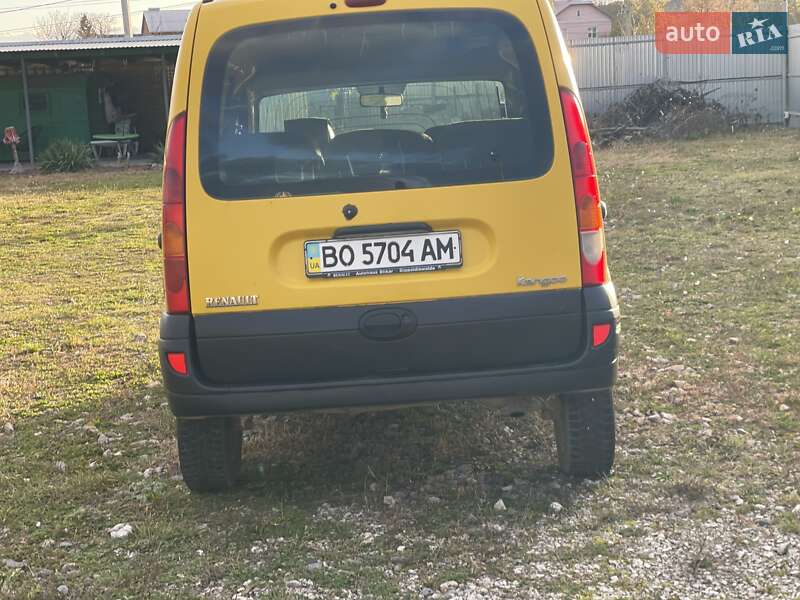 Минивэн Renault Kangoo 2003 в Тернополе