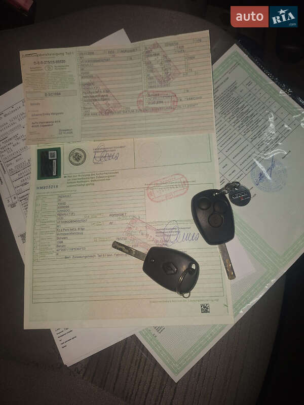 Мінівен Renault Kangoo 2008 в Вінниці