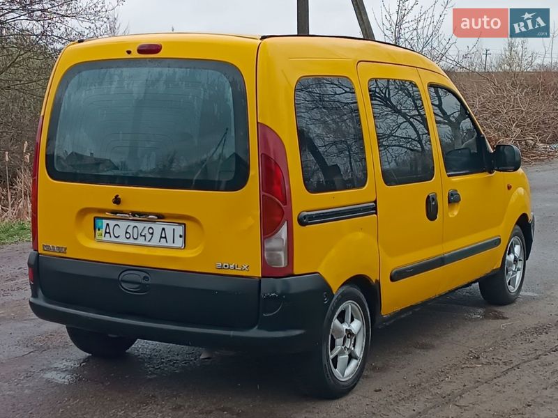 Минивэн Renault Kangoo 2000 в Сарнах