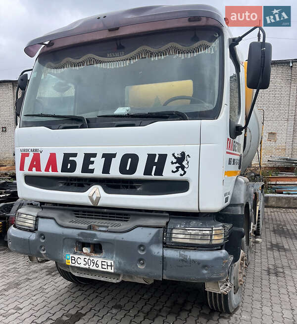 Бетонозмішувач (Міксер) Renault Kerax 2003 в Львові фото Бетонозмішувач (Міксер) Renault Kerax 2003 в Львові