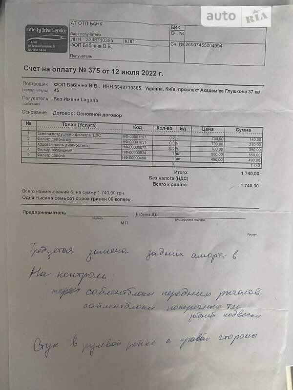Универсал Renault Laguna 2011 в Святопетровское