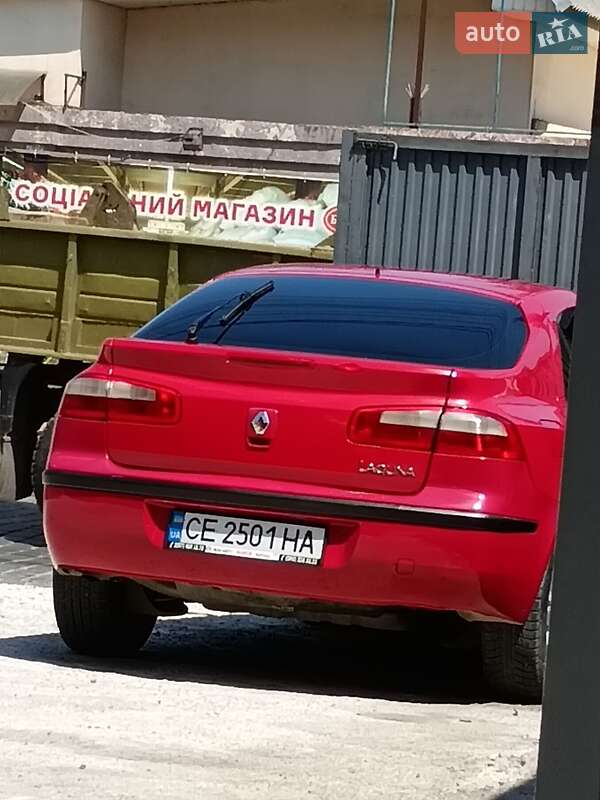 Ліфтбек Renault Laguna 2002 в Чернівцях фото 6 Ліфтбек Renault Laguna 2002 в Чернівцях