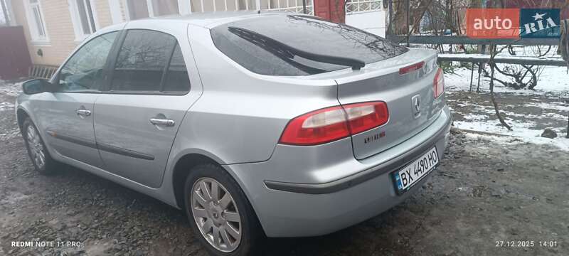 Ліфтбек Renault Laguna 2001 в Кам'янець-Подільському