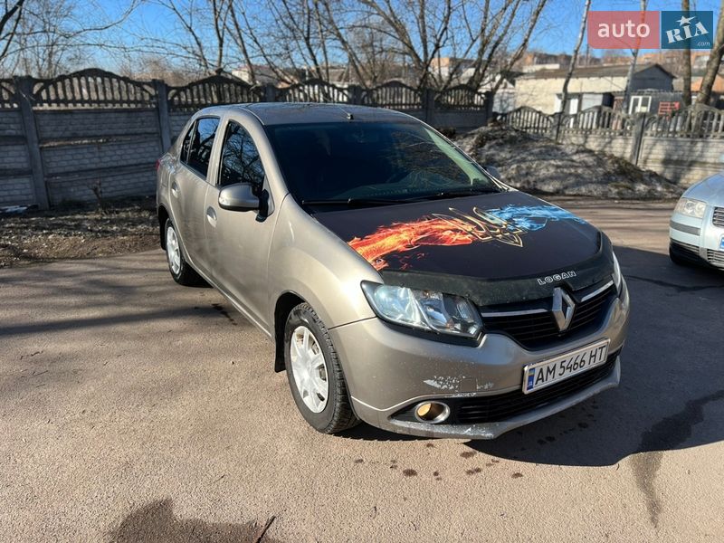 Седан Renault Logan 2014 в Бердичеве
