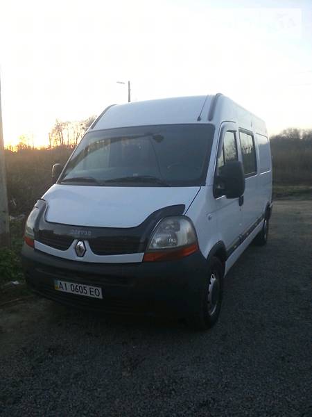 Грузопассажирский фургон Renault Master 2008 в Белой Церкви