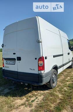 Грузовой фургон Renault Master 2004 в Мукачево