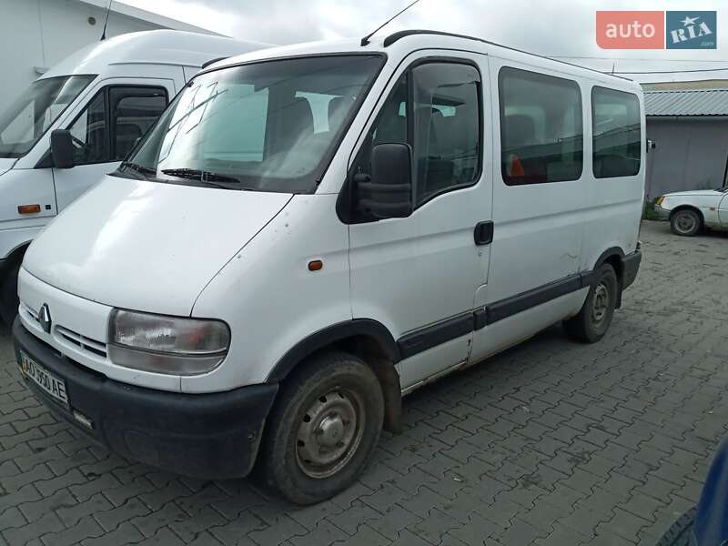 Микроавтобус Renault Master 1999 в Ужгороде