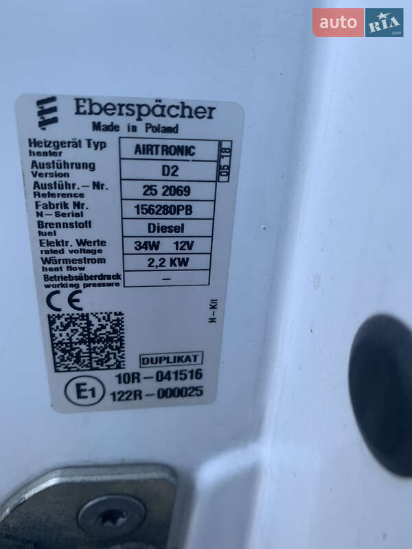 Тентований Renault Master 2018 в Львові