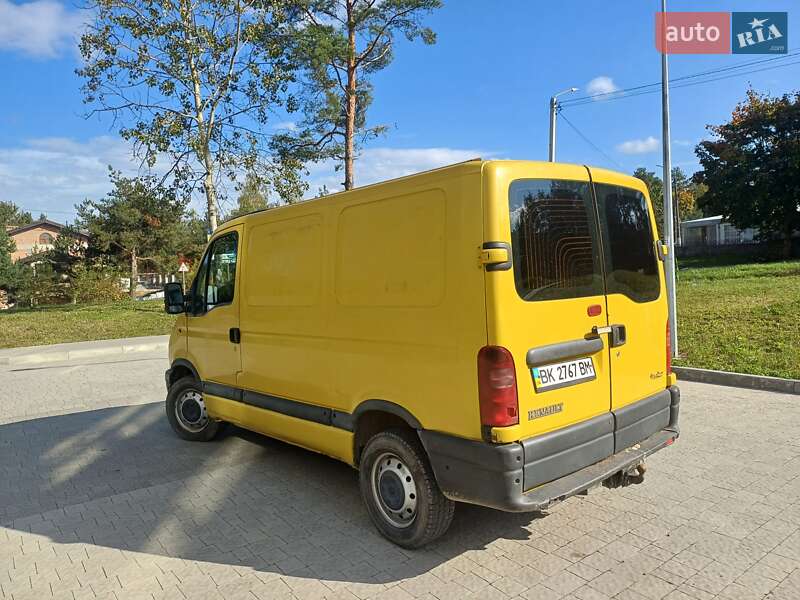 Грузовой фургон Renault Master 2001 в Львове