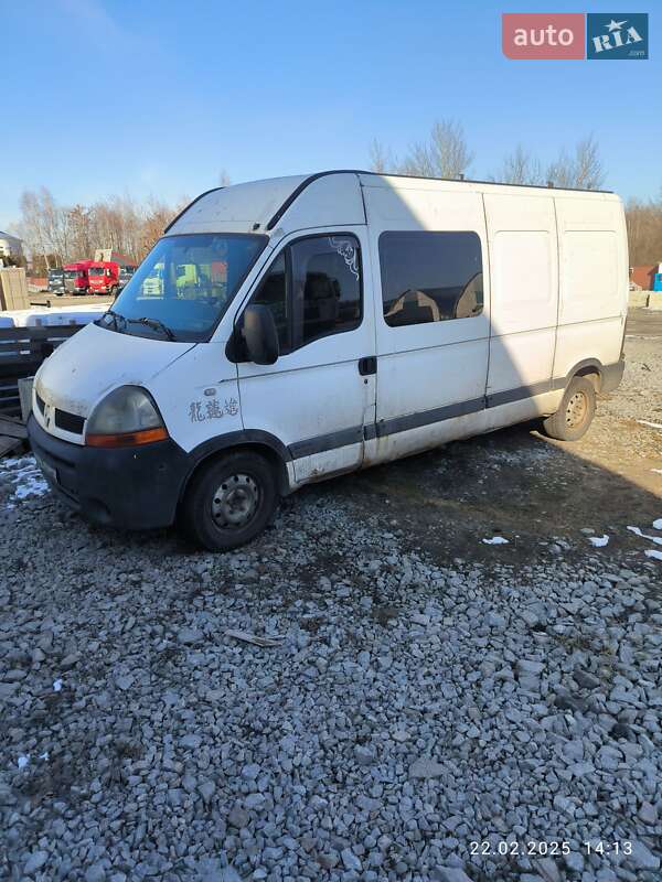 Микроавтобус Renault Master 2003 в Житомире