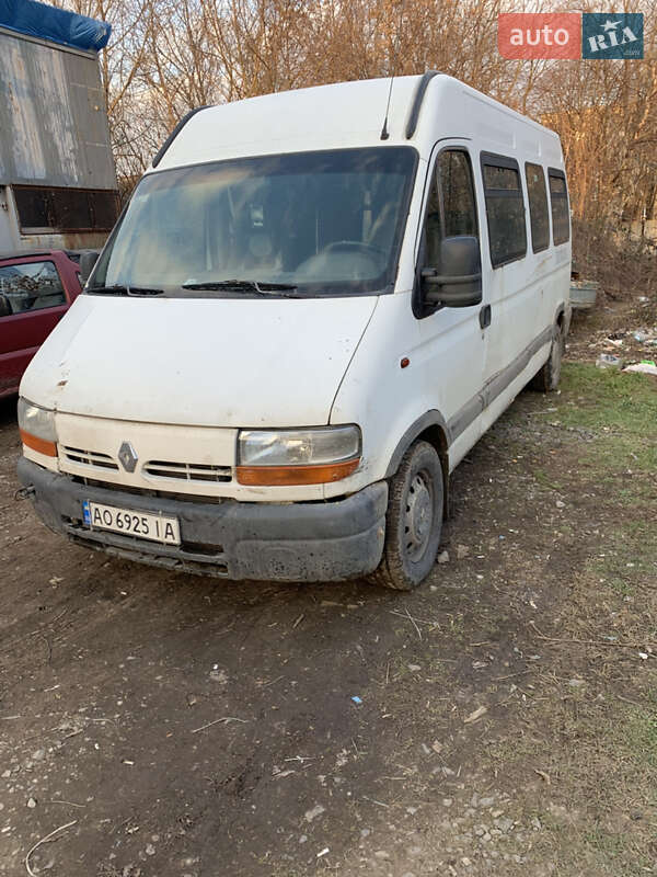 Грузовой фургон Renault Master 2001 в Мукачево
