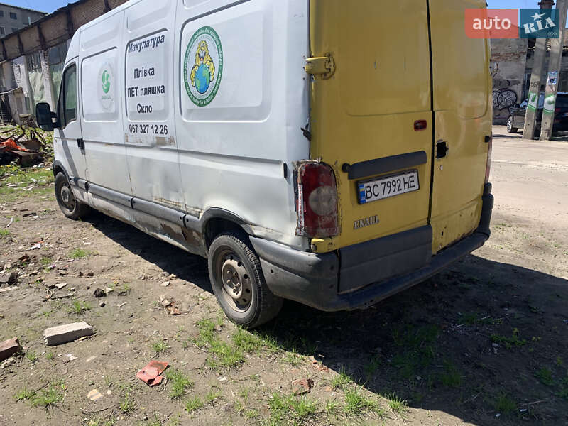 Грузовой фургон Renault Master 2004 в Львове