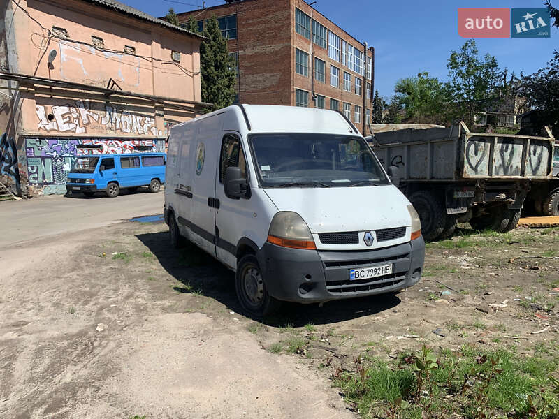 Грузовой фургон Renault Master 2004 в Львове
