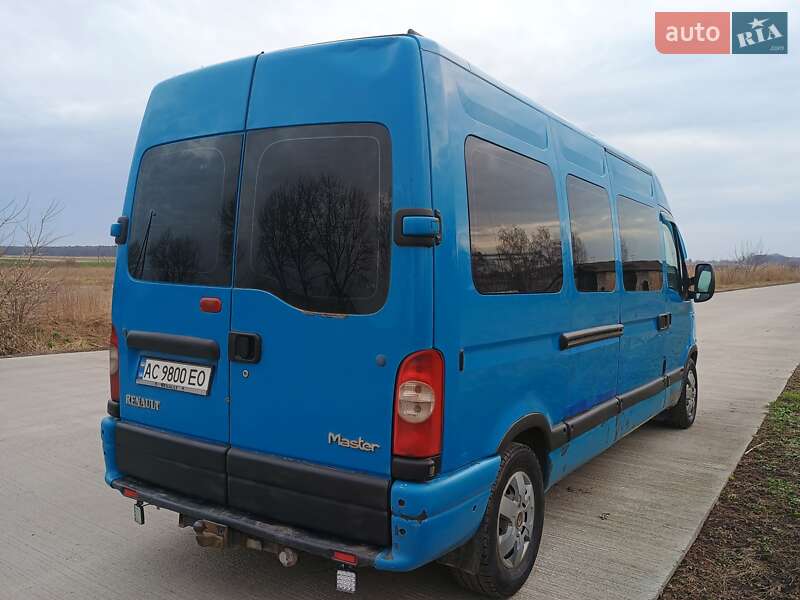 Грузопассажирский фургон Renault Master 2004 в Нововолынске фото 2 Грузопассажирский фургон Renault Master 2004 в Нововолынске