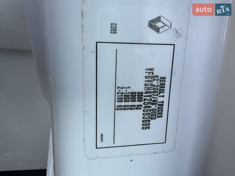 Грузопассажирский фургон Renault Master 2016 в Львове