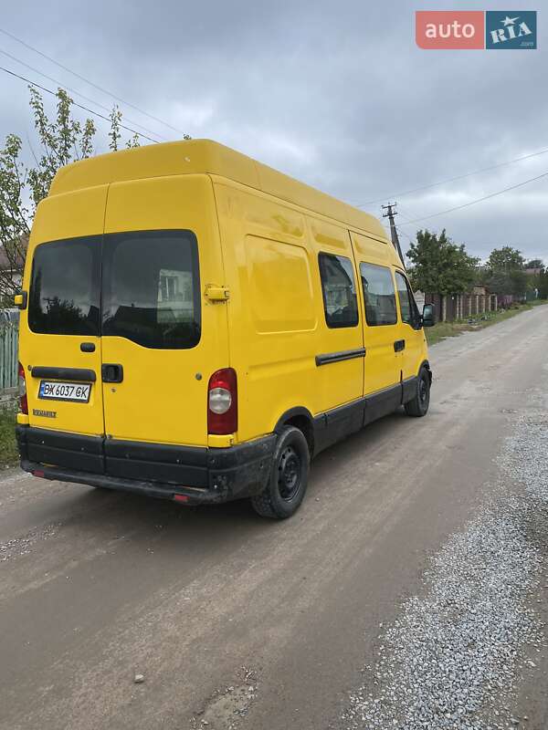 Грузовой фургон Renault Master 2001 в Житомире